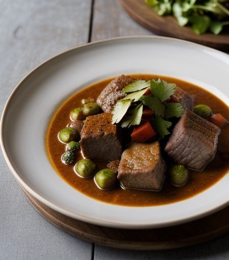 Guisado De Puerco Con Tomatillos (Pork Stew W recipe image