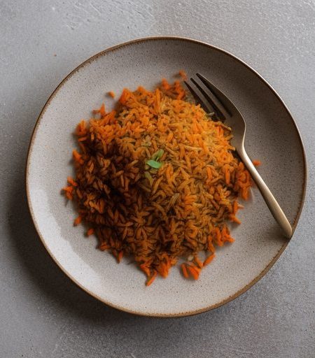 Gujar Ka Pullao (Carrot Rice recipe image