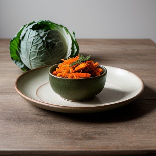 Gujerati-Style Cabbage With Carrots recipe image