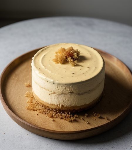 Gulf Shrimp Cheesecake With Creole Mustard Dressing recipe image