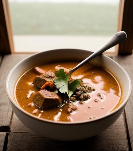 Gulyas Leves (Goulash Soup recipe image