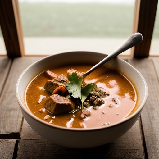 Gulyas Leves (Goulash Soup recipe image