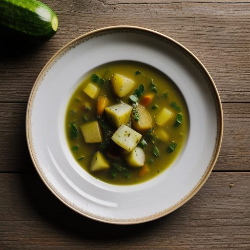 Gurken Und Kartoffelsuppe (Cucumber & Potat recipe image