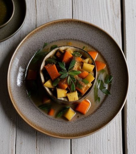 Guvec or Turlu - Vegetable Casserole recipe image