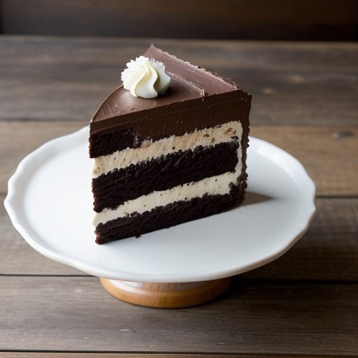 Gwen's Country Butter Cream Ribbon Chocolate Fudge Cake recipe image
