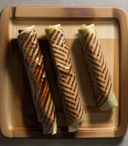 Gyuniku Negimaki (Steak & Onion Spring Roll recipe image
