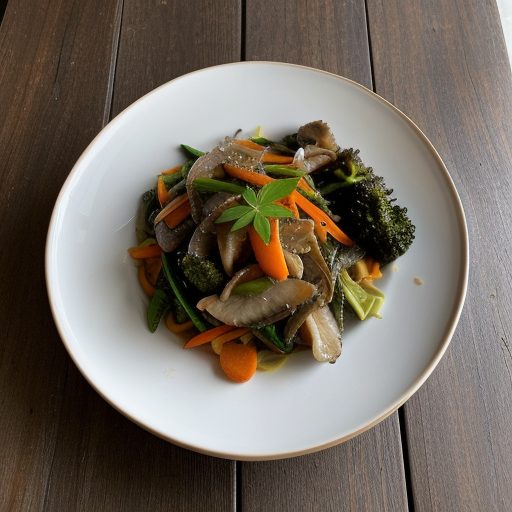 HERRING STIR-FRY (Marguerite Patten recipe image