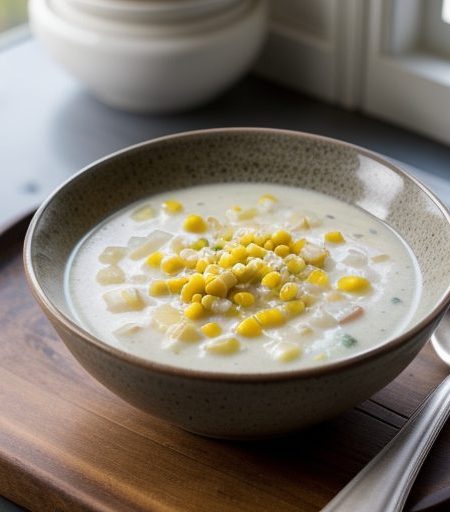 Haddock & Sweetcorn Chowder recipe image