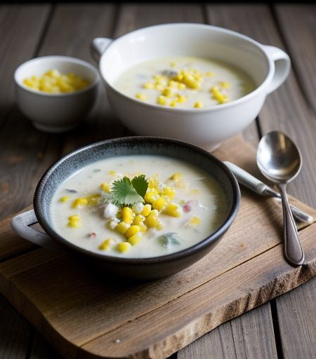 Haddock and Sweetcorn Chowder. recipe image