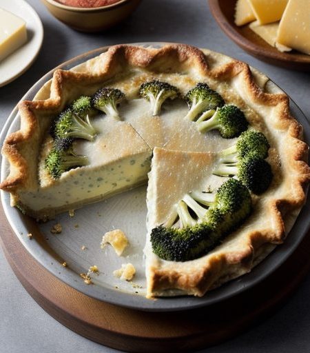 Halibut Broccoli Pie recipe image