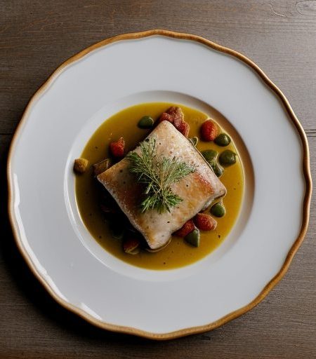 Halibut Provencal recipe image