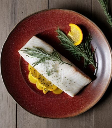 Halibut With Confetti Squash - Country Living recipe image