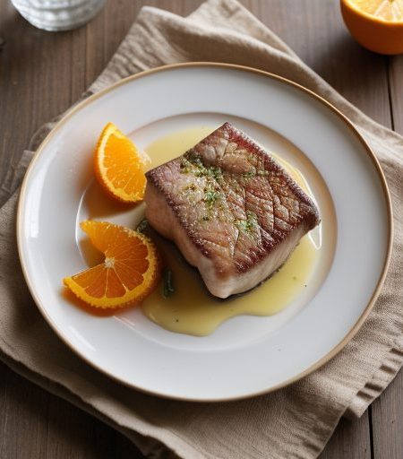 Halibut With Orange recipe image