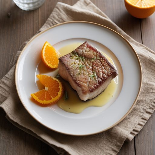 Halibut With Orange recipe image