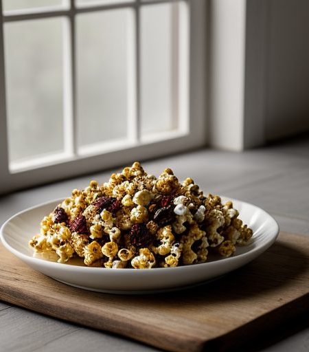 Halloween Popcorn Grunch recipe image