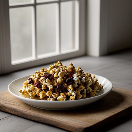 Halloween Popcorn Grunch recipe image