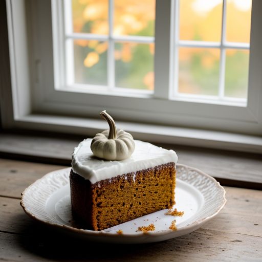 Halloween Pumpkin-Shaped Cake recipe image