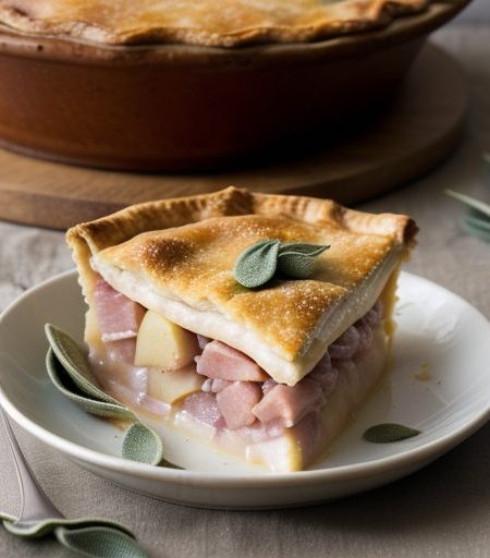 Ham Apple Pie recipe image