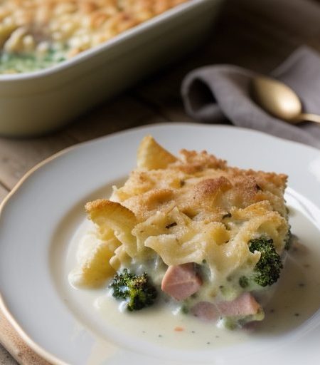 Ham & Broccoli Casserole recipe image