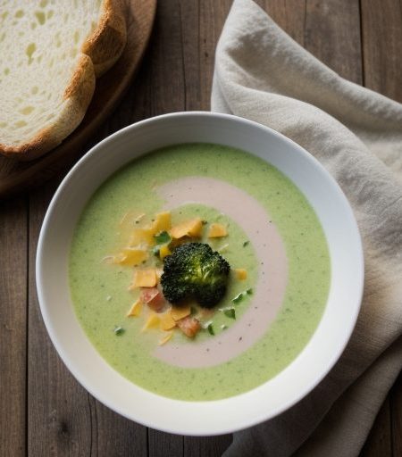 Ham Casserole With Cheese & Broccoli Soup S recipe image