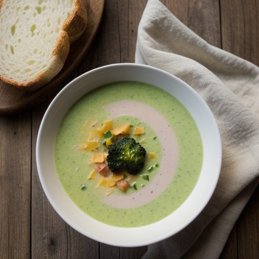 Ham Casserole With Cheese & Broccoli Soup S recipe image