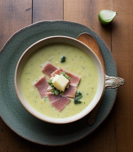 Ham Casserole With Cheese & Broccoli Soup Sau recipe image
