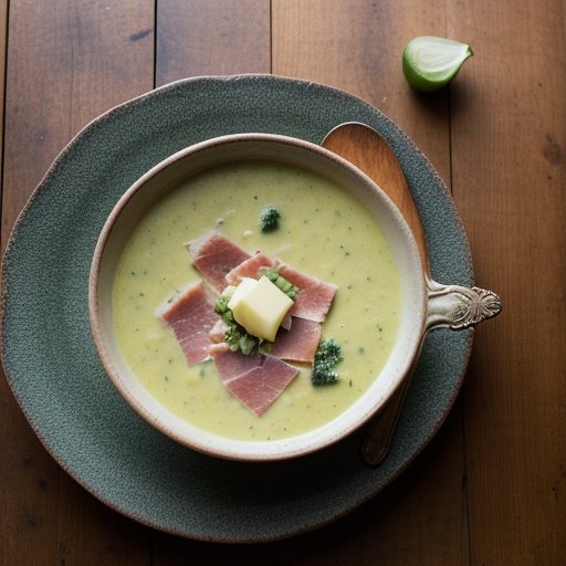 Ham Casserole With Cheese & Broccoli Soup Sau recipe image