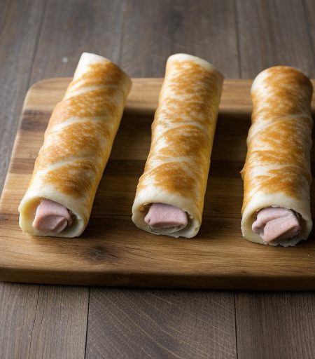 Ham & Cheese Chicken Rolls recipe image