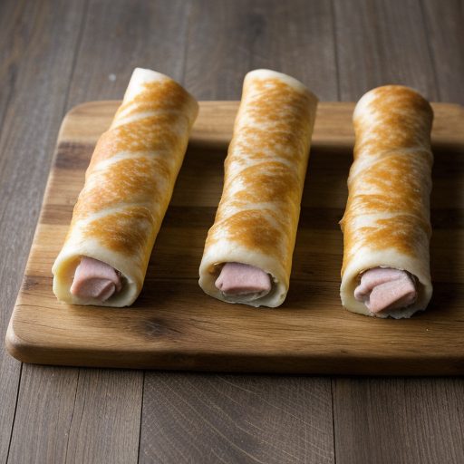 Ham & Cheese Chicken Rolls recipe image
