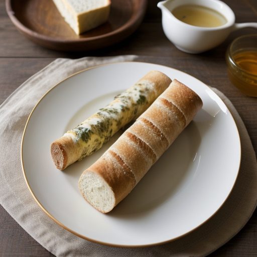 Ham~ Cheese~ & Herb Baguette recipe image