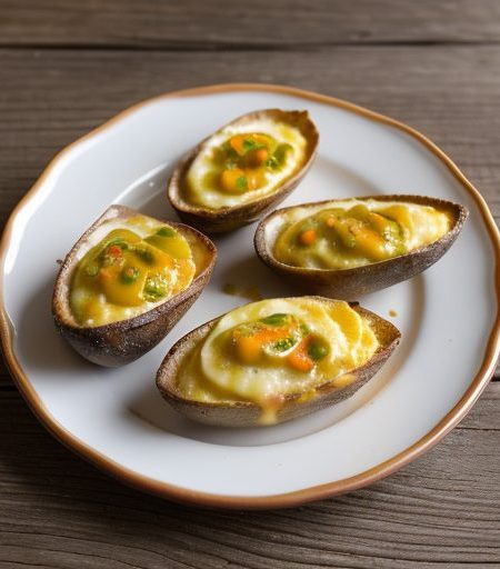 Ham & Cheese Potato Skins recipe image