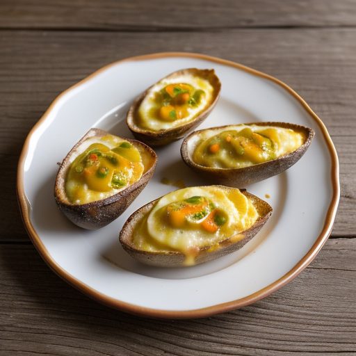 Ham & Cheese Potato Skins recipe image