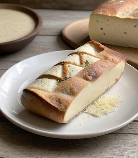 Ham, Cheese, and Herb Baguette recipe image