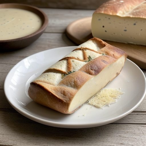 Ham, Cheese, and Herb Baguette recipe image