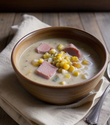 Ham & Chicken Chowder recipe image