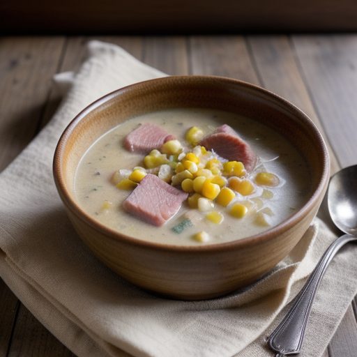 Ham & Chicken Chowder recipe image
