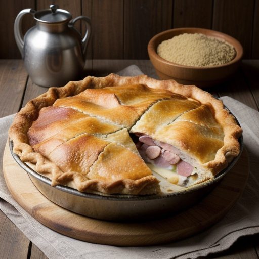 Ham & Chicken Pie recipe image