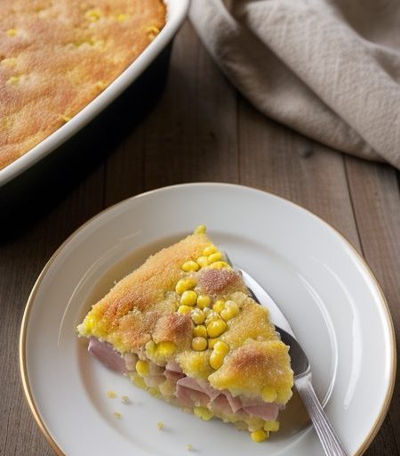 Ham & Corn Casserole recipe image