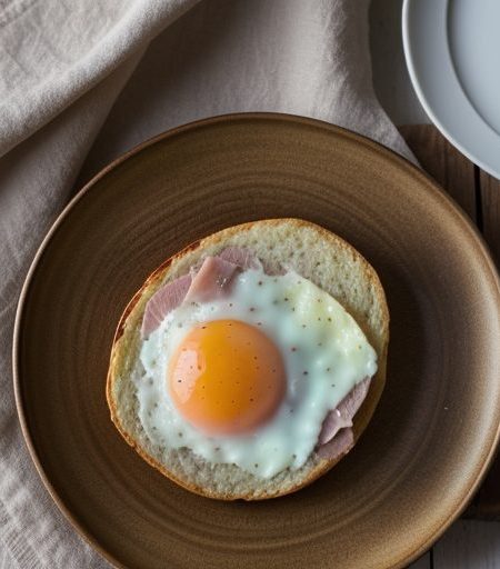 Ham & Eggs Bravo recipe image