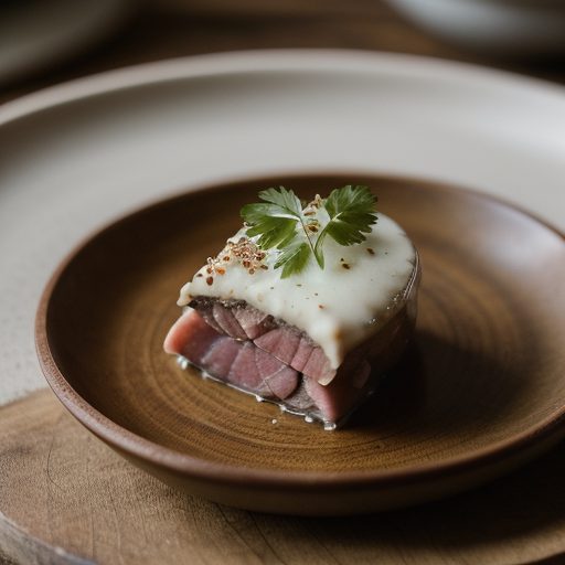 Ham-Filled Mushroom Caps recipe image
