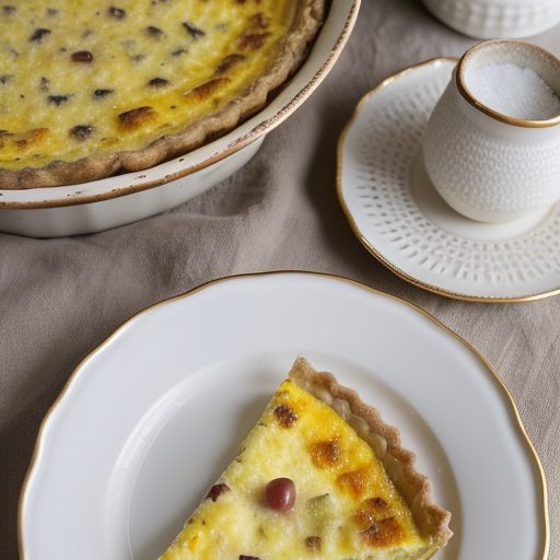 Ham & Grits Crustless Quiche recipe image