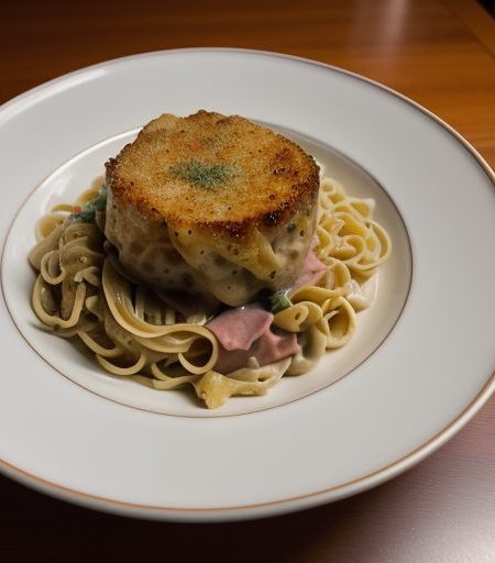 Ham & Noodle Casserole recipe image
