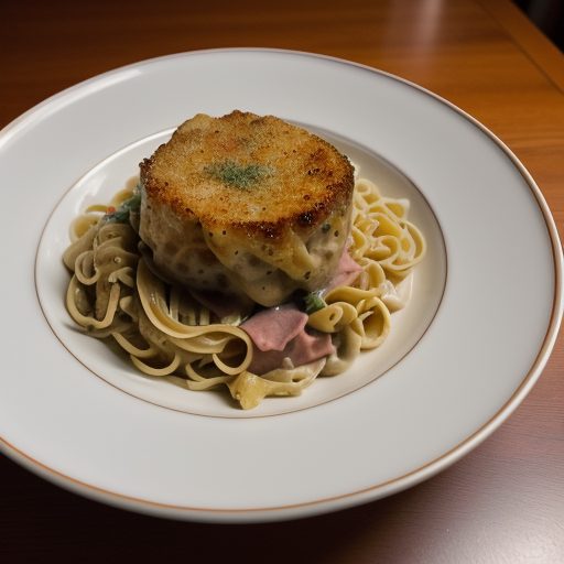 Ham & Noodle Casserole recipe image
