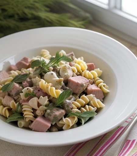 Ham Pasta Salad recipe image