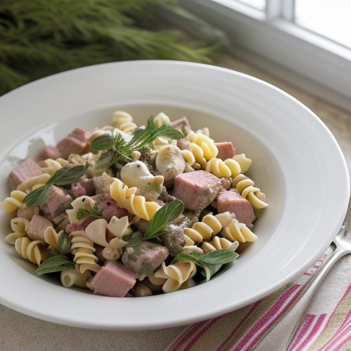 Ham Pasta Salad recipe image