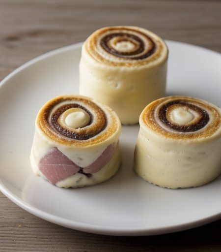 Ham Pinwheels recipe image