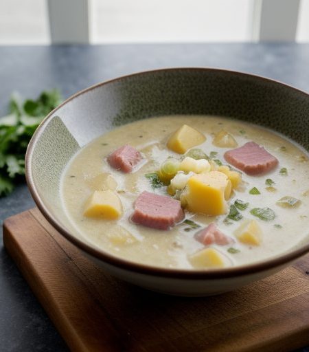 Ham & Potato Chowder recipe image