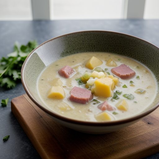 Ham & Potato Chowder recipe image