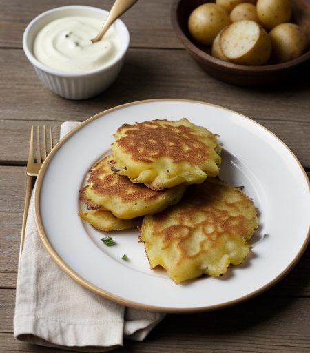 Ham & Potato Pancakes recipe image
