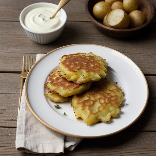 Ham & Potato Pancakes recipe image